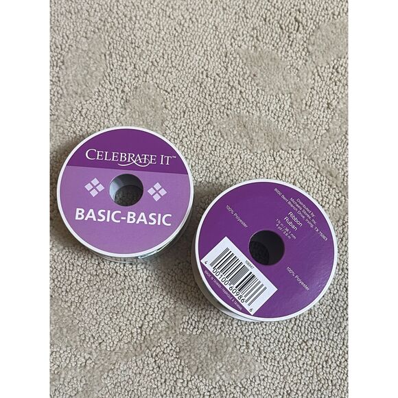 Celebrate It Michaels Crafting Stripe Ribbon - Picture 2 of 3